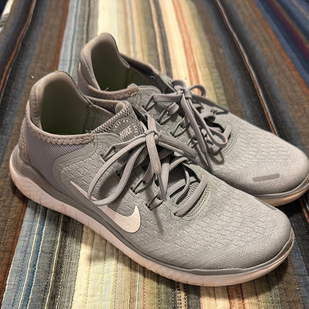 Nike Gray Athletic Shoes